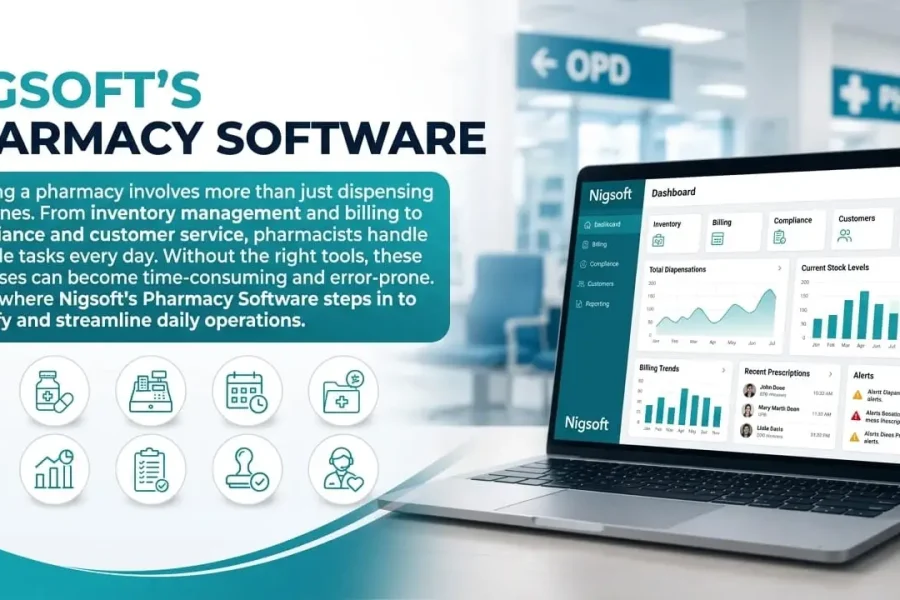 Nigsoft’s Pharmacy Software for Daily Operations